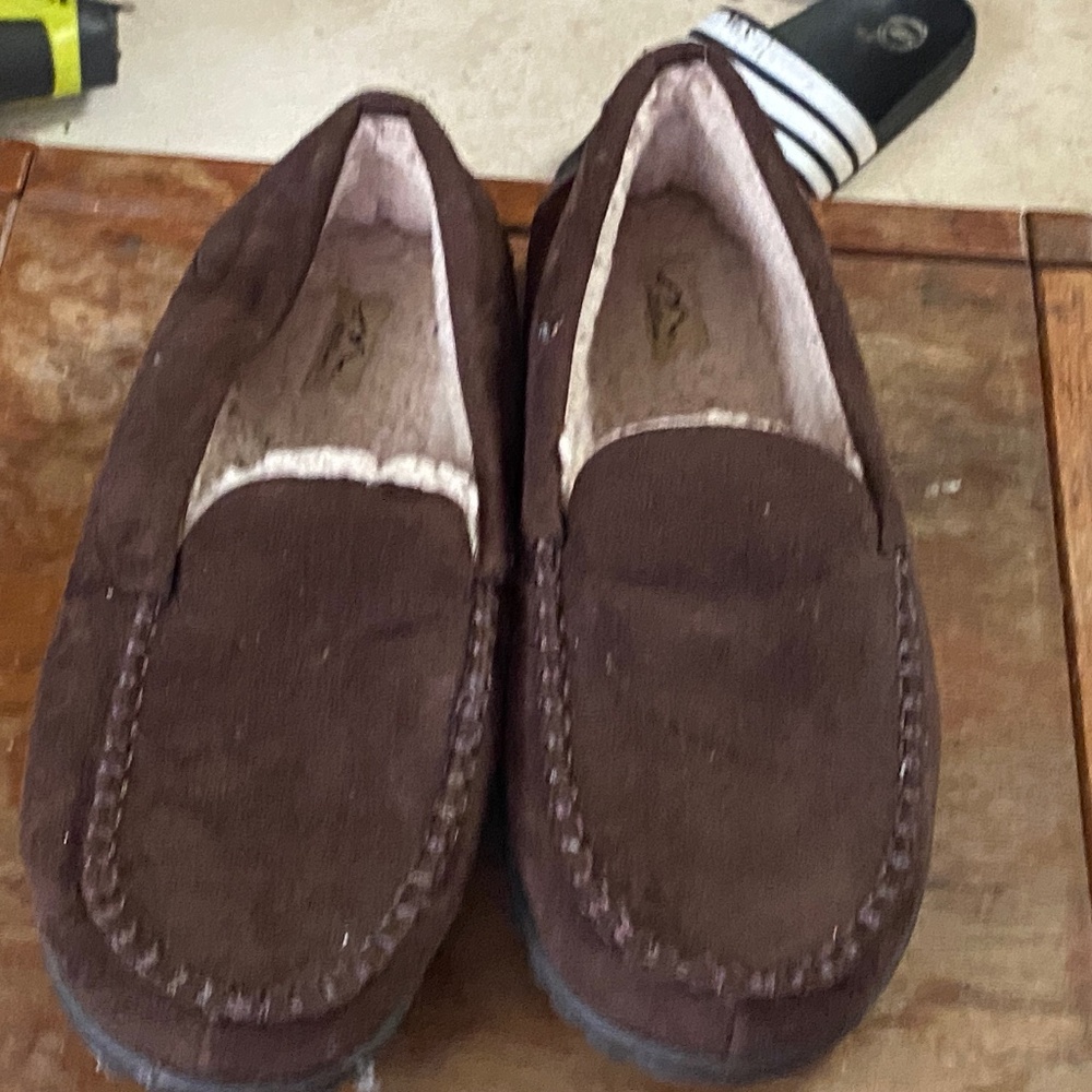Blue mountain cozy comfy slippers